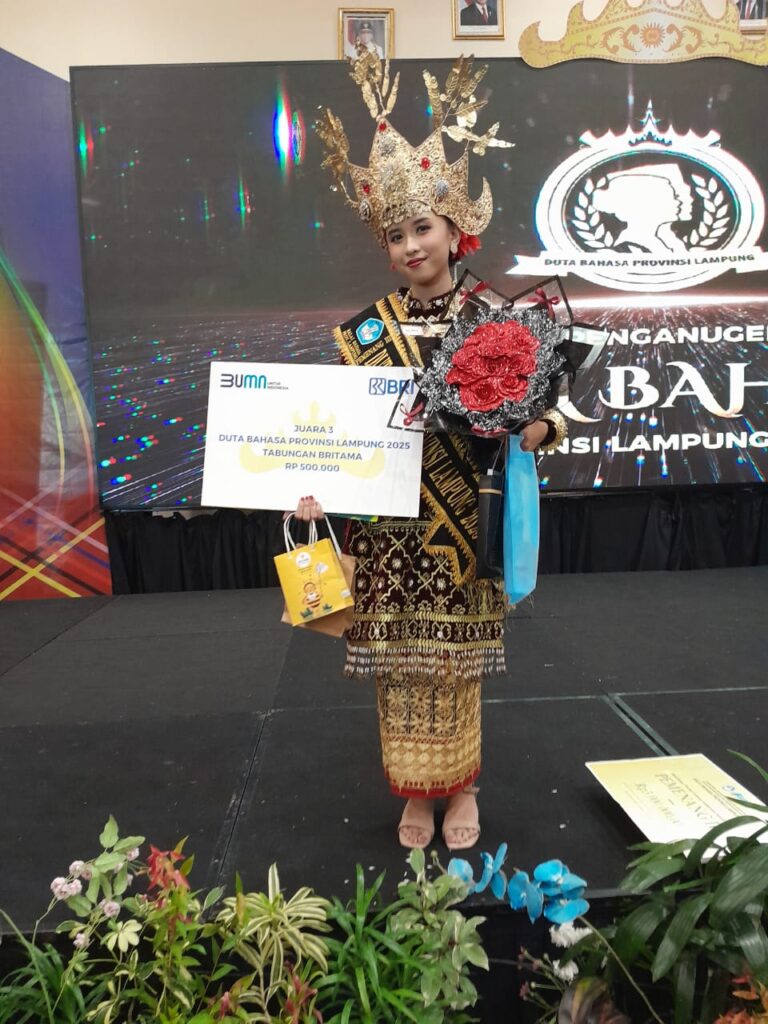 Mahasiswa Akuntansi STIE Gentiaras Berprestasi Sebagai Juara 3 Dalam Ajang Duta Bahasa Provinsi Lampung 2025