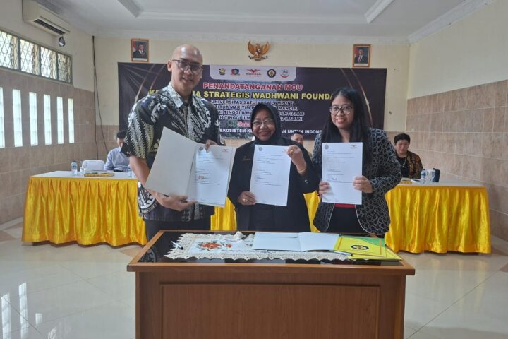 Penandatanganan MOU dan IA Kerjasama antara Wadhwani Foundation, Amerika Serikat dan Sekolah Tinggi Ilmu Ekonomi Gentiaras